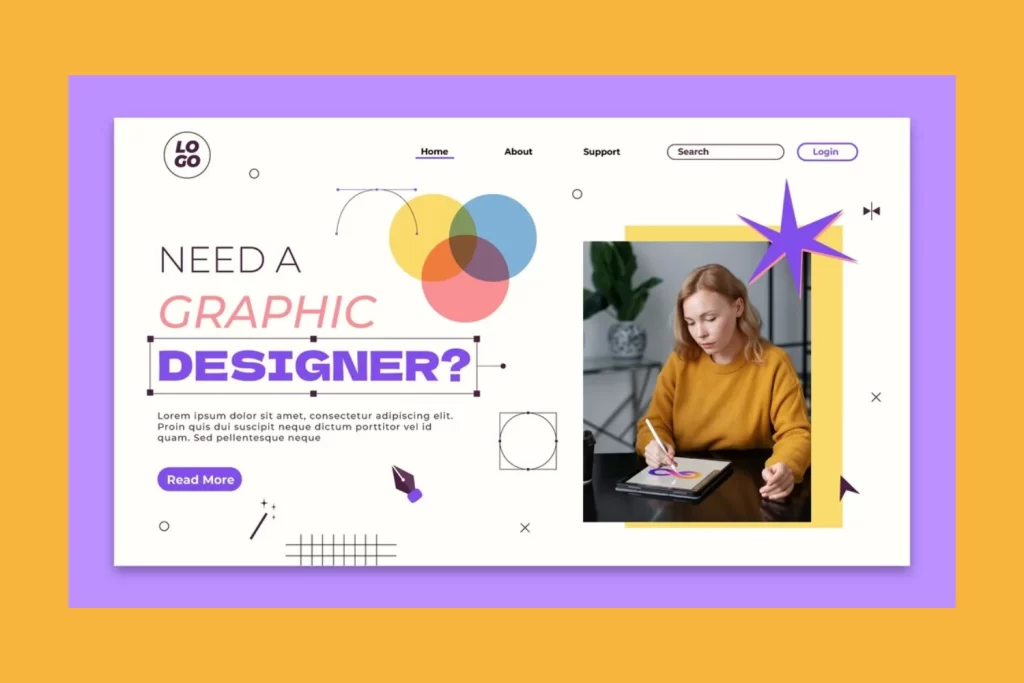 Best graphic designer website designs for creative portfolios