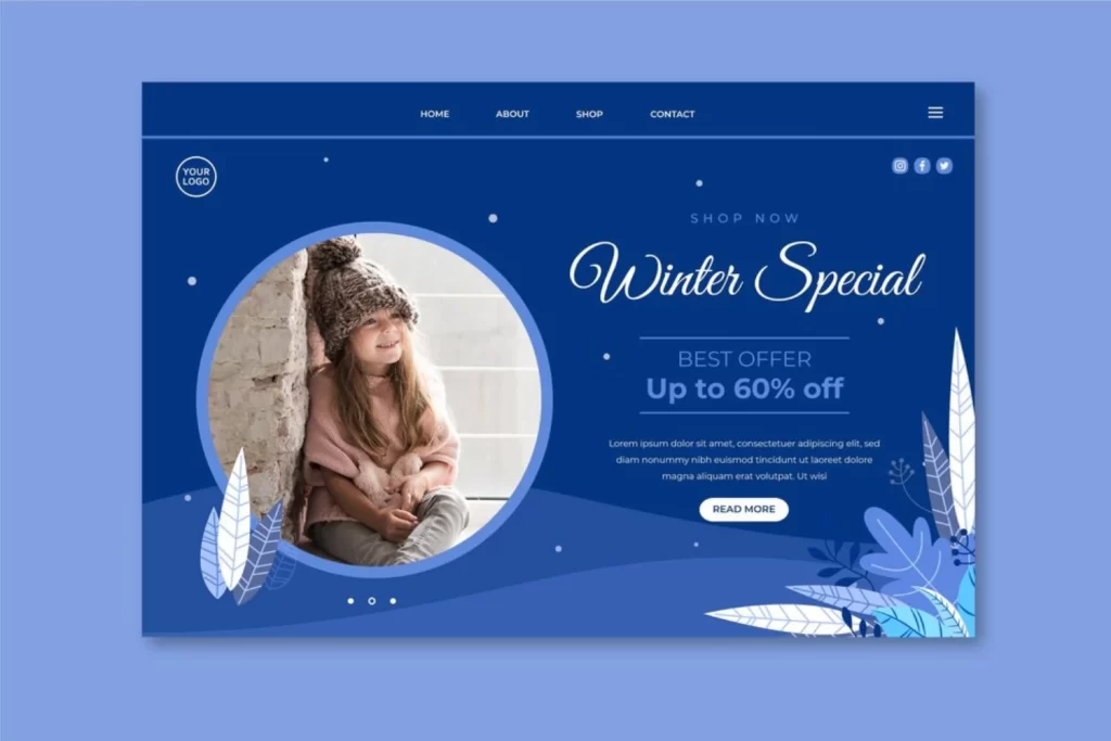 The Best Blue Website Designs & Decor Ideas for 2025