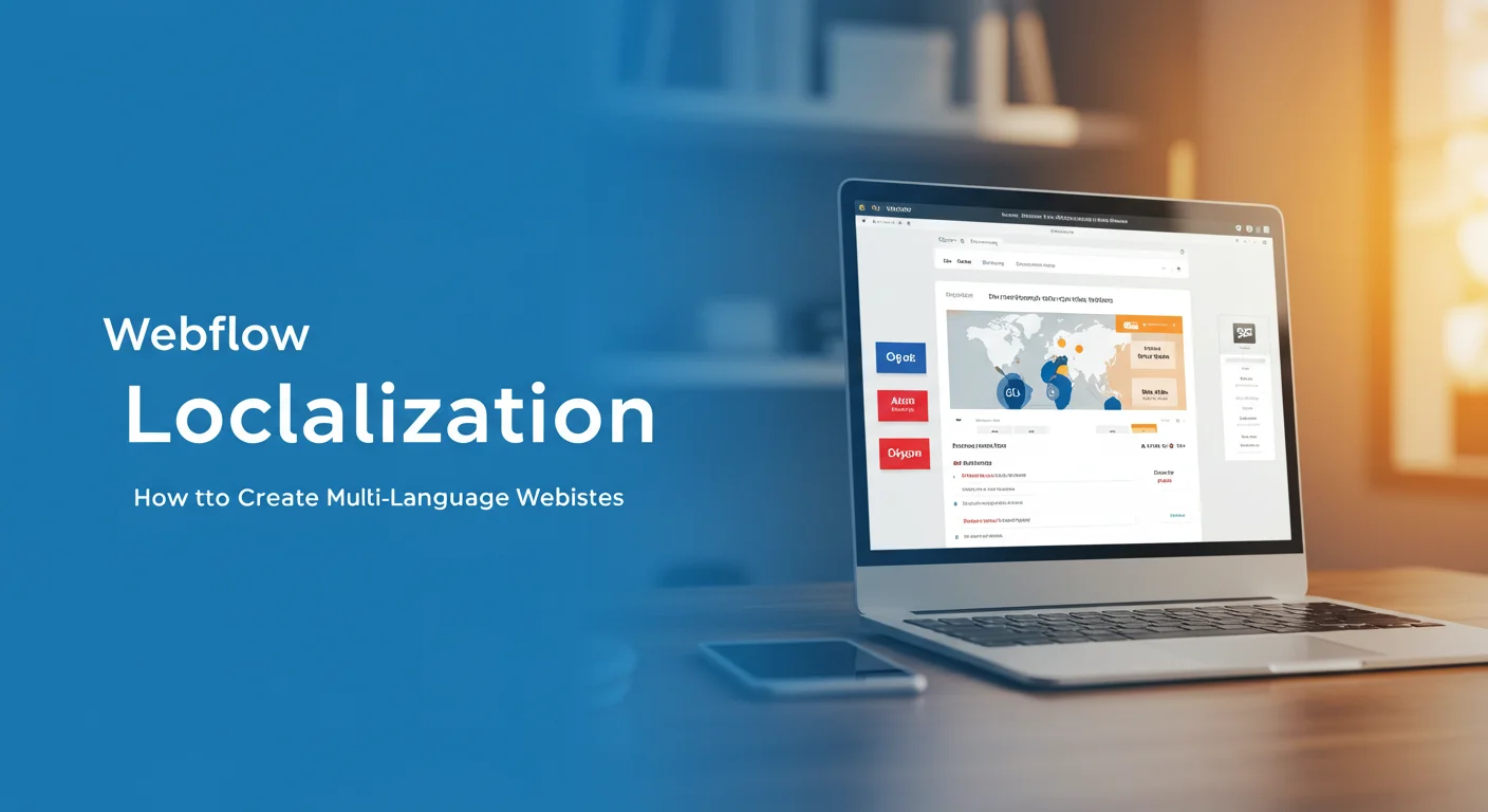 Webflow localization setup for multi-language website support