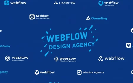 Professional Webflow design agency creating stunning websites