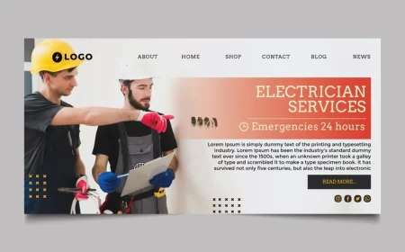 Best electrician websites for professional service branding